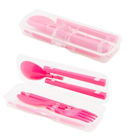 metal lunch box utensil set|lunch box with cutlery set.